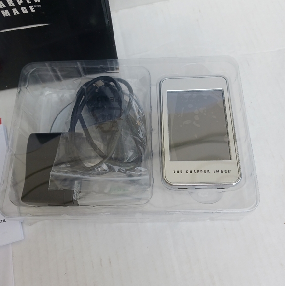 The Sharper Image Touch MP4 Player New Open Box Touch Screen Music Player - Picture 3 of 4